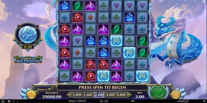 Ikon-Spektakuler-Slot-Legend-of-the-Ice-Dragon