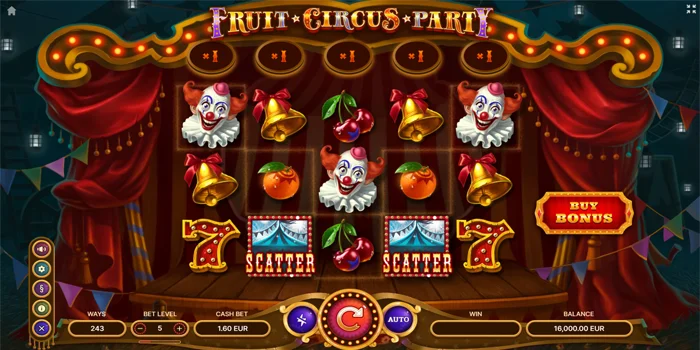 RTP-Slot-Fruit-Circus-Party